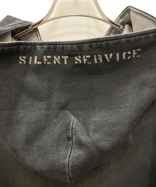 AVIREX（アヴィレックス）AVIREX (アヴィレックス) TB JOG DENIM ZIP UP PARKA ブラック サイズ:SIZE 2XL 未使用品の古着・服飾アイテム