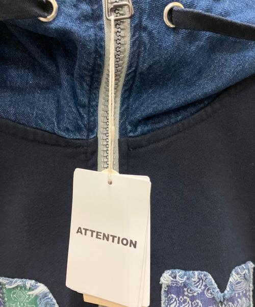 AVIREX（アヴィレックス）AVIREX (アヴィレックス) タイプブルー アーミー スウェット パーカー フルジップ ネイビー サイズ:SIZE 2XL 未使用品の古着・服飾アイテム