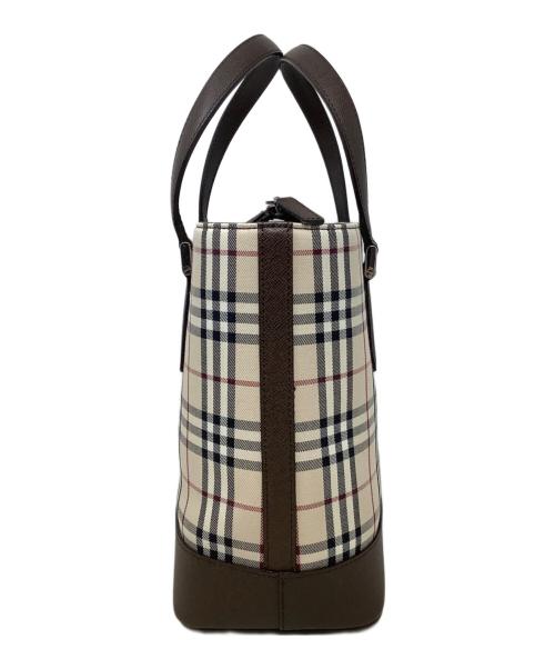 BURBERRY（バーバリー）BURBERRY (バーバリー) トートバッグ　BURBERRY（バーバリー） ベージュの古着・服飾アイテム