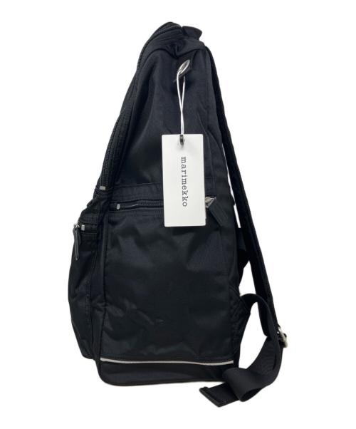 marimekko（マリメッコ）marimekko (マリメッコ) リュック　marimekko（マリメッコ）　buddy backpack reppu ブラックの古着・服飾アイテム