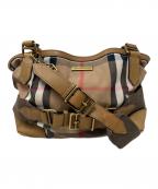 BURBERRYバーバリー）の古着「2WAYショルダーバッグ」｜ベージュ