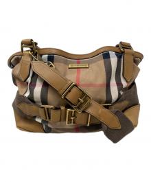 BURBERRY（バーバリー）の古着「2WAYショルダーバッグ」｜ベージュ