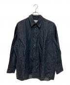 STUDIO NICHOLSONスタジオ ニコルソン）の古着「長袖シャツ」｜ブラック
