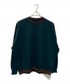 1piu1uguale3ウノピュウノウグァーレトレ）の古着「スウェット」｜グリーン