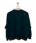 1piu1uguale3 (ウノピュウノウグァーレトレ) スウェット グリーン サイズ:SIZE LL 未使用品：28000円