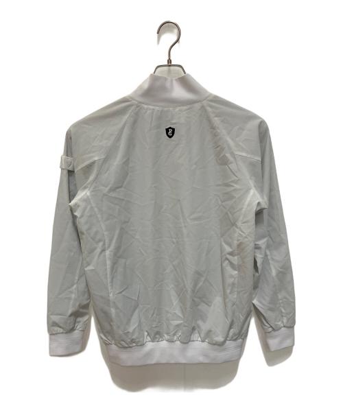 PEARLY GATES（パーリーゲイツ）PEARLY GATES (パーリーゲイツ) 蓄熱保温 ハイネックブルゾン ホワイト サイズ:3 未使用品の古着・服飾アイテム