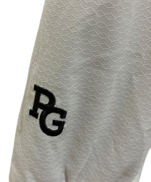 PEARLY GATES（パーリーゲイツ）PEARLY GATES (パーリーゲイツ) 蓄熱保温 ハイネックブルゾン ホワイト サイズ:3 未使用品の古着・服飾アイテム