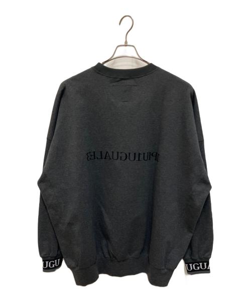 1piu1uguale3（ウノピュウノウグァーレトレ）1piu1uguale3 (ウノピュウノウグァーレトレ) スウェット グレー サイズ:V 未使用品の古着・服飾アイテム