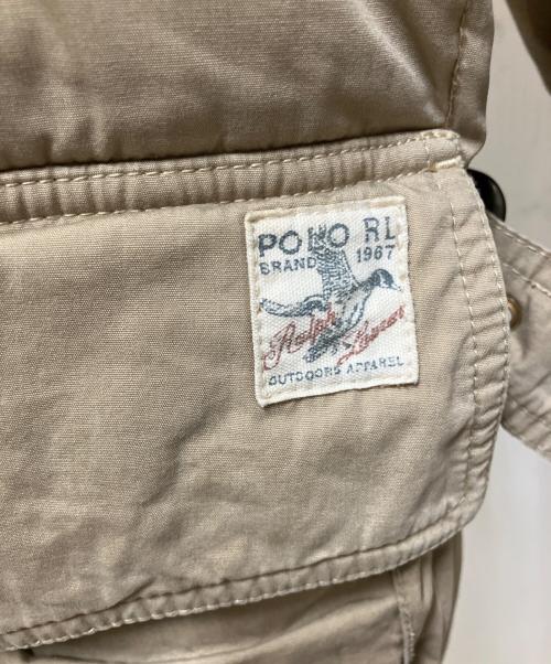 POLO RALPH LAUREN（ポロ・ラルフローレン）POLO RALPH LAUREN (ポロ・ラルフローレン) カラコラムダウンジャケット ベージュ サイズ:SIZE XLの古着・服飾アイテム