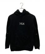 GOD SELECTION XXXゴッドセレクショントリプルエックス）の古着「プルオーバーパーカー」｜ブラック