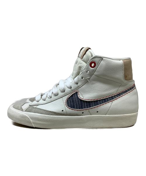 NIKE（ナイキ）NIKE (ナイキ) Denham (デンハム) DENHAM × NIKE BLAZER MID ホワイト サイズ:US10.5の古着・服飾アイテム