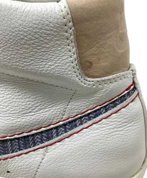 NIKE（ナイキ）NIKE (ナイキ) Denham (デンハム) DENHAM × NIKE BLAZER MID ホワイト サイズ:US10.5の古着・服飾アイテム