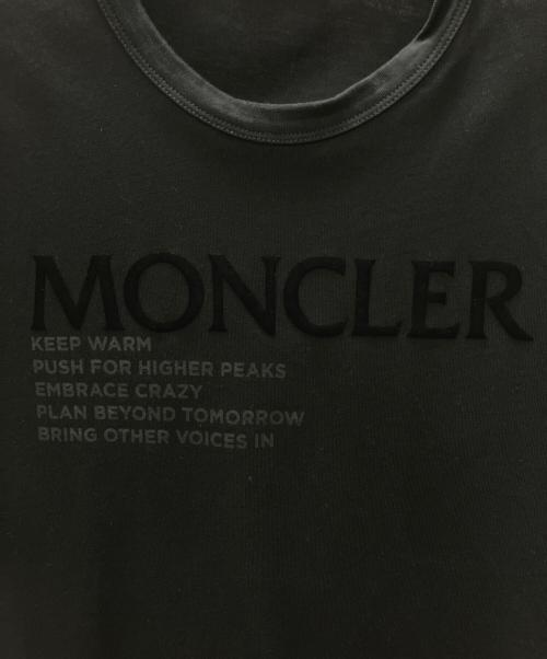 MONCLER（モンクレール）MONCLER (モンクレール) MAGLIA T-SHIRT ブラック サイズ:SIZE XSの古着・服飾アイテム