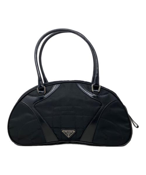 PRADA（プラダ）PRADA (プラダ) ボーリングバッグ PRADA(プラダ)　146 ブラックの古着・服飾アイテム