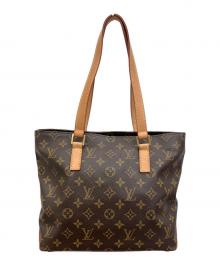 LOUIS VUITTON（ルイ ヴィトン）の古着「LOUIS VUITTON（ルイヴィトン）ショルダートートバッグ　カバピアノ」｜ブラウン