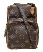 LOUIS VUITTONルイ ヴィトン）の古着「ショルダーバッグ　LOUIS　VUITTON（ルイヴィトン）　M45238　モノグラム　ミニアマゾン」｜ブラウン