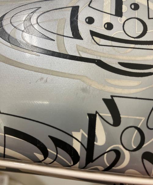 Vivienne Westwood（ヴィヴィアンウエストウッド）Vivienne Westwood (ヴィヴィアンウエストウッド) サコッシュ シルバー×ブラックの古着・服飾アイテム