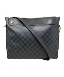 LOUIS VUITTON（ルイ ヴィトン）の古着「ショルダーバッグ　LOUIS　VUITTON（ルイヴィトン）　N41348　ダミエ・コバルト　メッセンジャー グリニッジ」｜ネイビー