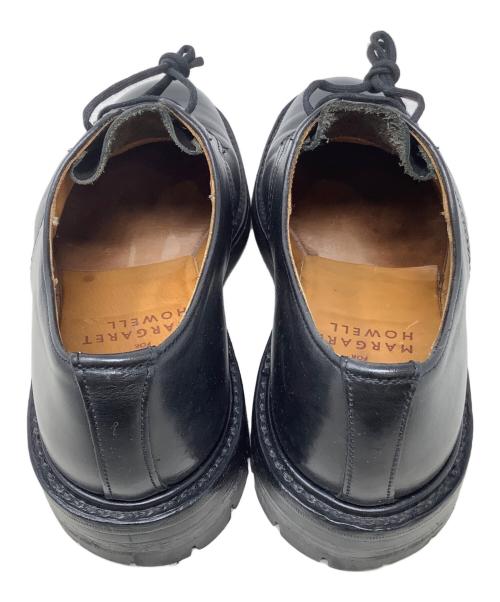 Tricker's（トリッカーズ）Tricker's (トリッカーズ) MARGARET HOWELL (マーガレットハウエル) プレーントゥシューズ　Tricker's（トリッカーズ）　MARGARET HOWELL（マーガレットハウエル） ブラック サイズ:6h-５の古着・服飾アイテム