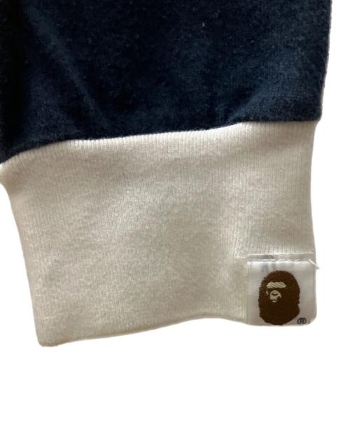 BAPE BY A BATHING APE（ベイプバイアベイシングエイプ）BAPE BY A BATHING APE (ベイプバイアベイシングエイプ) ラガーシャツ イエロー サイズ:SIZE Mの古着・服飾アイテム