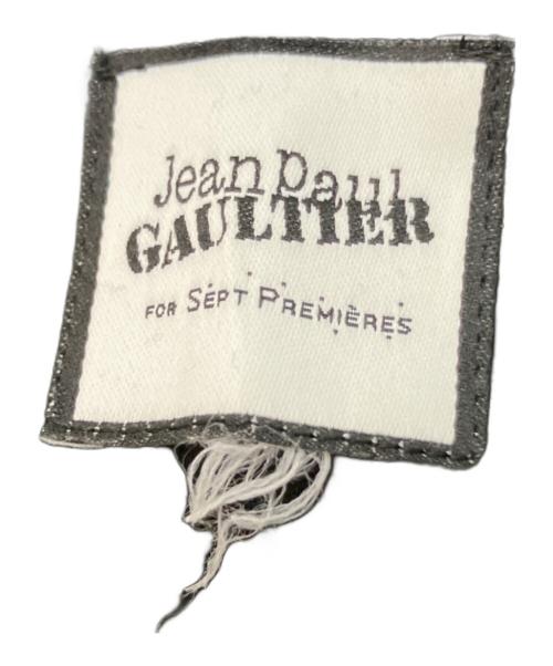 Jean Paul GAULTIER（ジャンポールゴルチェ）Jean Paul GAULTIER (ジャンポールゴルチェ) プリント長袖カットソー ブラック×レッド サイズ:SIZE 42の古着・服飾アイテム