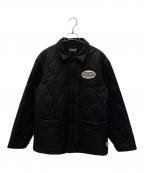 Schottショット）の古着「キルティングジャケット」｜ブラック