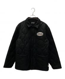 Schott（ショット）の古着「キルティングジャケット」｜ブラック