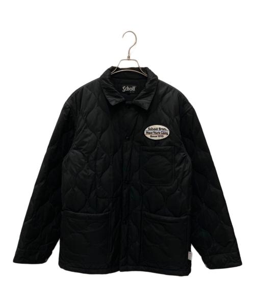 Schott（ショット）Schott (ショット) キルティングジャケット ブラック サイズ:SIZE Lの古着・服飾アイテム