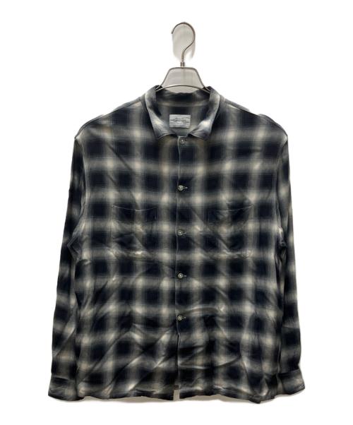 PENNEY'S TOWNCRAFT（ペニーズ タウンクラフト）PENNEY'S TOWNCRAFT (ペニーズ タウンクラフト) オンブレチェックシャツ グレー サイズ:SIZE Mの古着・服飾アイテム