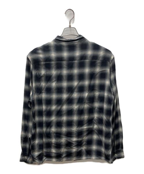 PENNEY'S TOWNCRAFT（ペニーズ タウンクラフト）PENNEY'S TOWNCRAFT (ペニーズ タウンクラフト) オンブレチェックシャツ グレー サイズ:SIZE Mの古着・服飾アイテム