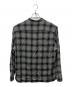 PENNEY'S TOWNCROFT (ペニーズタウンクロフト) オンブレチェックシャツ グレー サイズ:SIZE M：13000円