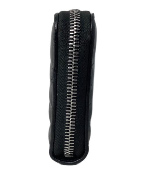 PRADA（プラダ）PRADA (プラダ) 長財布　PRADA（プラダ）　1ML506　ダイアグラムキルティングレザー ブラックの古着・服飾アイテム