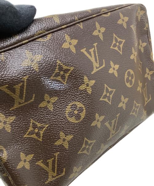 LOUIS VUITTON（ルイ ヴィトン）LOUIS VUITTON (ルイ ヴィトン) コスメポーチ　LOUIS VUITTON トゥルース・トワレット23 ブラウンの古着・服飾アイテム