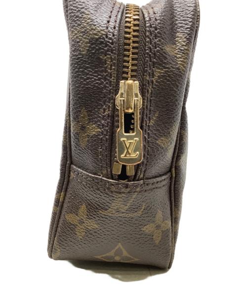 LOUIS VUITTON（ルイ ヴィトン）LOUIS VUITTON (ルイ ヴィトン) コスメポーチ　LOUIS VUITTON トゥルース・トワレット23 ブラウンの古着・服飾アイテム