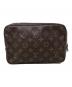 LOUIS VUITTON（ルイ ヴィトン）の古着「コスメポーチ　LOUIS VUITTON トゥルース・トワレット23」｜ブラウン