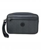 HUNTING WORLDハンティングワールド）の古着「クラッチバッグ　HUNTING WORLD（ハンティングワールド）　」｜ブラック