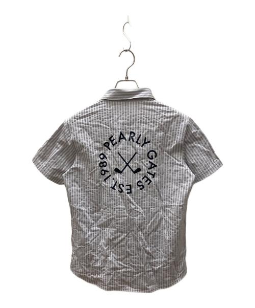 PEARLY GATES（パーリーゲイツ）PEARLY GATES (パーリーゲイツ) ゴルフウェア(トップス) グレー サイズ:SIZE Mの古着・服飾アイテム