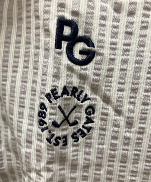 PEARLY GATES（パーリーゲイツ）PEARLY GATES (パーリーゲイツ) ゴルフウェア(トップス) グレー サイズ:SIZE Mの古着・服飾アイテム