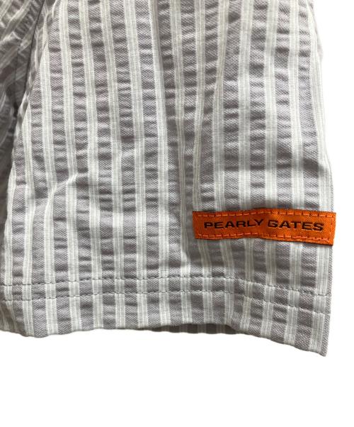 PEARLY GATES（パーリーゲイツ）PEARLY GATES (パーリーゲイツ) ゴルフウェア(トップス) グレー サイズ:SIZE Mの古着・服飾アイテム