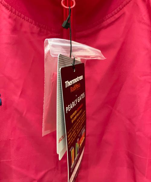 PEARLY GATES（パーリーゲイツ）PEARLY GATES (パーリーゲイツ) 撥水 フルジップブルゾン ピンク サイズ:SIZE LLの古着・服飾アイテム