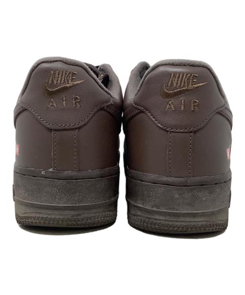 NIKE（ナイキ）NIKE (ナイキ) SUPREME (シュプリーム) NIKE×SUPREME AIR FORCE 1 LOW ブラウン サイズ:25.0の古着・服飾アイテム
