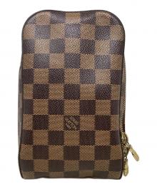 LOUIS VUITTON（ルイ ヴィトン）の古着「ボディーバッグ　LOUIS VUITTON（ルイ　ヴィトン）　N51994　ダミエ　ジェロニモス　CA0014」｜ブラウン