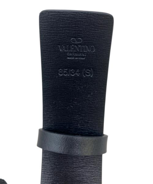 VALENTINO GARAVANI（ヴァレンティノ・ガラヴァーニ）VALENTINO GARAVANI (ヴァレンティノ・ガラヴァーニ) レザーベルト　VALENTINO GARAVANI（ヴァレンティノ・ガラヴァーニ）　 ブラウンの古着・服飾アイテム