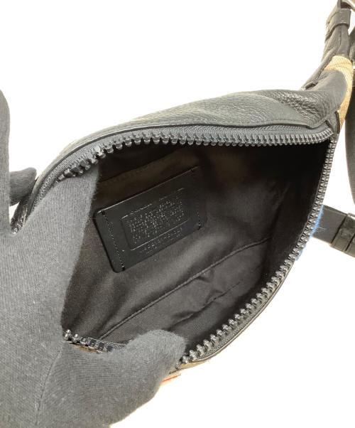 COACH（コーチ）COACH (コーチ) PEANUTS (ピーナッツ) ボディバッグ　COACH（コーチ）　PEANUTS　C4028　シグネチャー ブラウンの古着・服飾アイテム