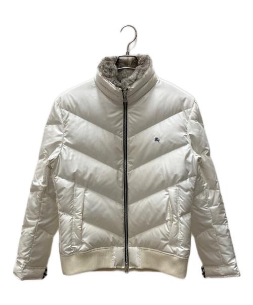 BURBERRY BLACK LABEL（バーバリーブラックレーベル）BURBERRY BLACK LABEL (バーバリーブラックレーベル) ダウンジャケット ホワイト サイズ:SIZE Mの古着・服飾アイテム