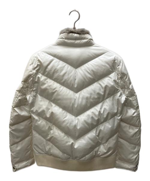 BURBERRY BLACK LABEL（バーバリーブラックレーベル）BURBERRY BLACK LABEL (バーバリーブラックレーベル) ダウンジャケット ホワイト サイズ:SIZE Mの古着・服飾アイテム