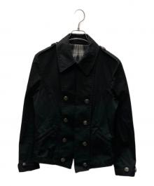 PPFM（ピーピーエフエム）の古着「ナポレオンジャケット」｜ブラック