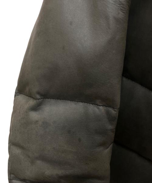 theory（セオリー）theory (セオリー) シープスキンダウンジャケット グレー サイズ:SIZE 36の古着・服飾アイテム