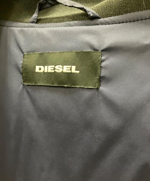 DIESEL（ディーゼル）DIESEL (ディーゼル) ダウンジャケット ネイビー サイズ:SIZE Lの古着・服飾アイテム