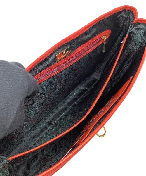 BALENCIAGA（バレンシアガ）BALENCIAGA (バレンシアガ) BBロゴメッセンジャーバッグ　BALENCIAGA（バレンシアガ）　 レッドの古着・服飾アイテム